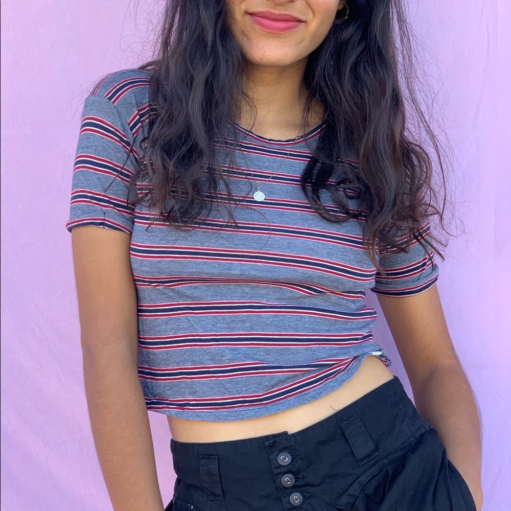 T & B crop top